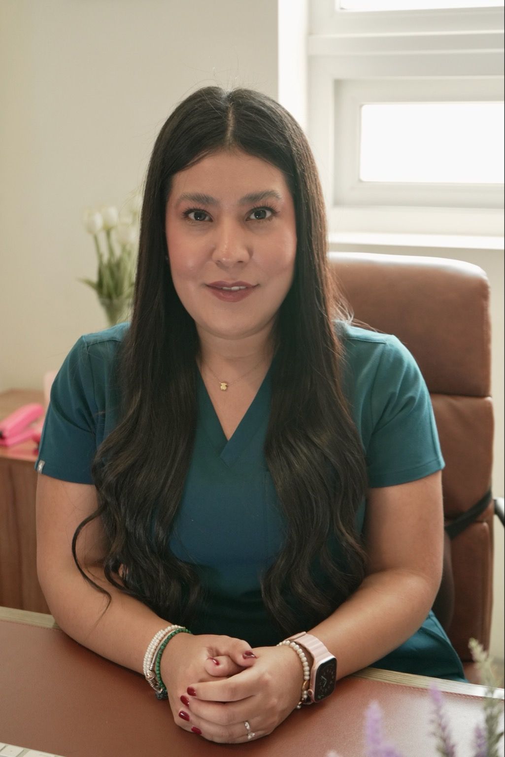 Retrato de la doctora Areli García